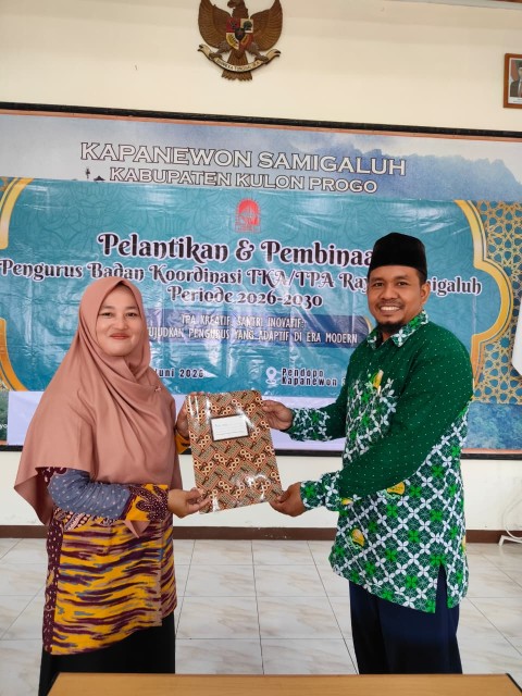 Pelantikan dan Pembinaan Badan Koordinasi TKA/TPA Rayon Samigaluh Periode 2026-2030