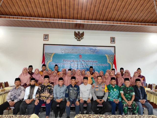 Pelantikan dan Pembinaan Badan Koordinasi TKA/TPA Rayon Samigaluh Periode 2026-2030